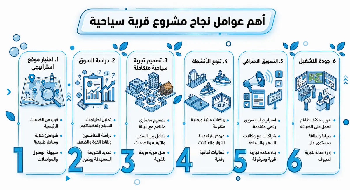 مشروع قرية سياحية 