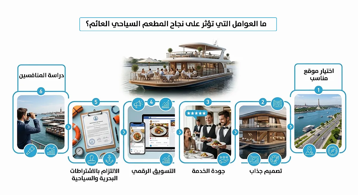 دراسة جدوي مشروع مطعم سياحي عائم 