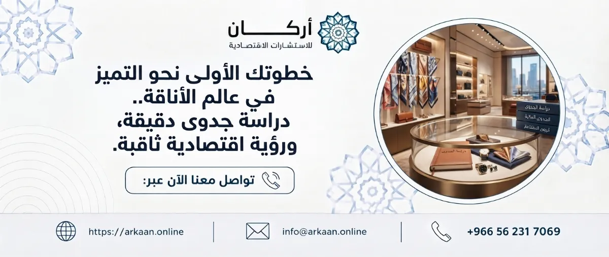 دراسة جدوى مشروع محل اكسسوارات حريمي
